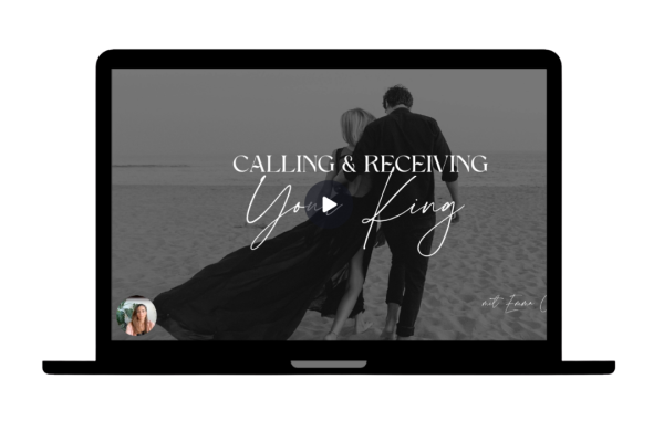 Mockup Calling & Receiving Your King - Coaching mit Emma Costa