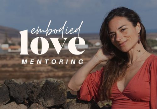 Embodied Love Mentoring Banner mit Text